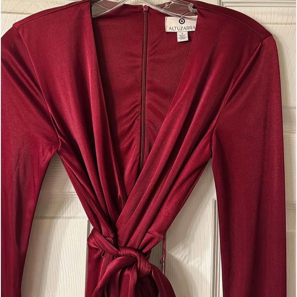 Altuzarra for Target satin wrap dress